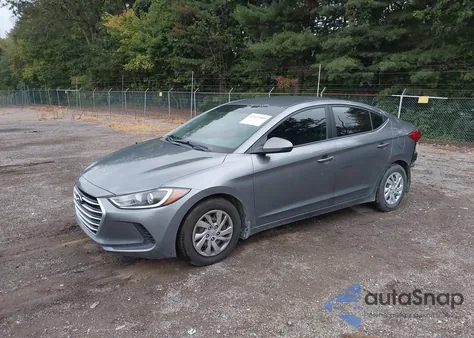 2018 Hyundai Elantra Se from USA, damaged, VIN 5NPD74LF4JH267473